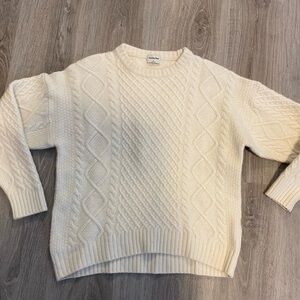 Sunday Best Cable Knit Sweater